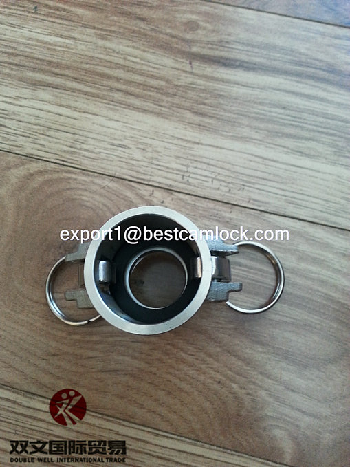 Stainless Steel Cam Lock Quick Release Hose Coupling Type D