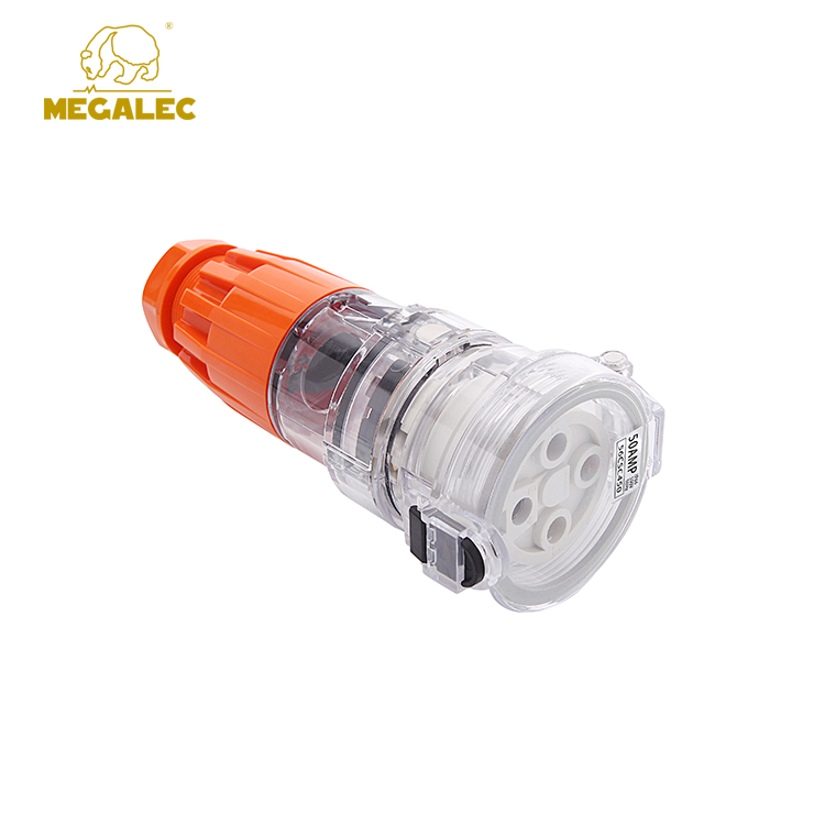 China Manufacturer 4 Round Pin 3P 50 Amp Industrial Socket - Image 2