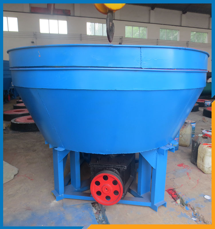 Wet Pan Mill for Gold Ore Processing