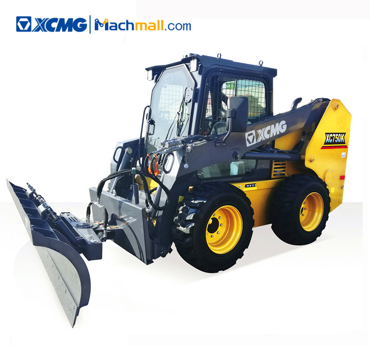 China XCMG new 1 ton mini skid steer loader XC750K skidsteer loader for sale - Image 3