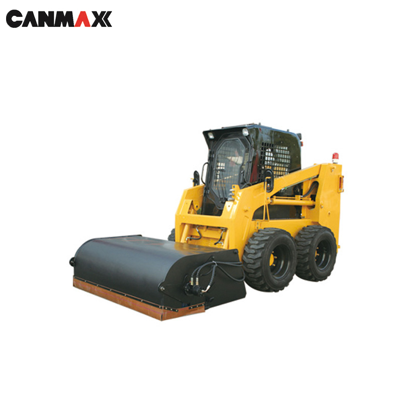 China's Famous Canmax Skid Steer Loader Attachments Road Sweeper - Image 3