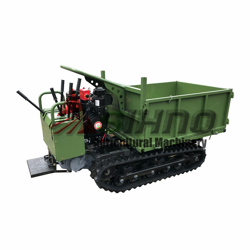 Chinese Cheap Terrain 1.5 Ton Mini Dumper with Crawler Loader Transporter Truck Minidumper - Image 3