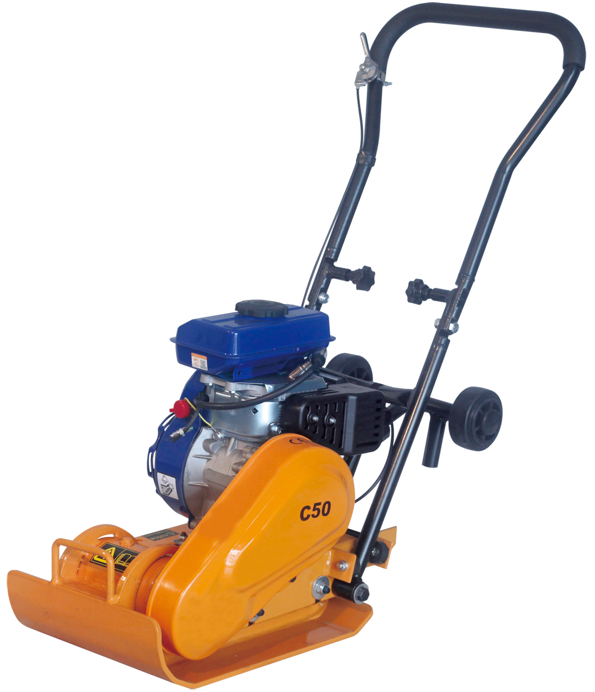 Chinese Electric Vibrating Single-Direction Plate Compactor With 5.5HP Engine For Sale - Image 3
