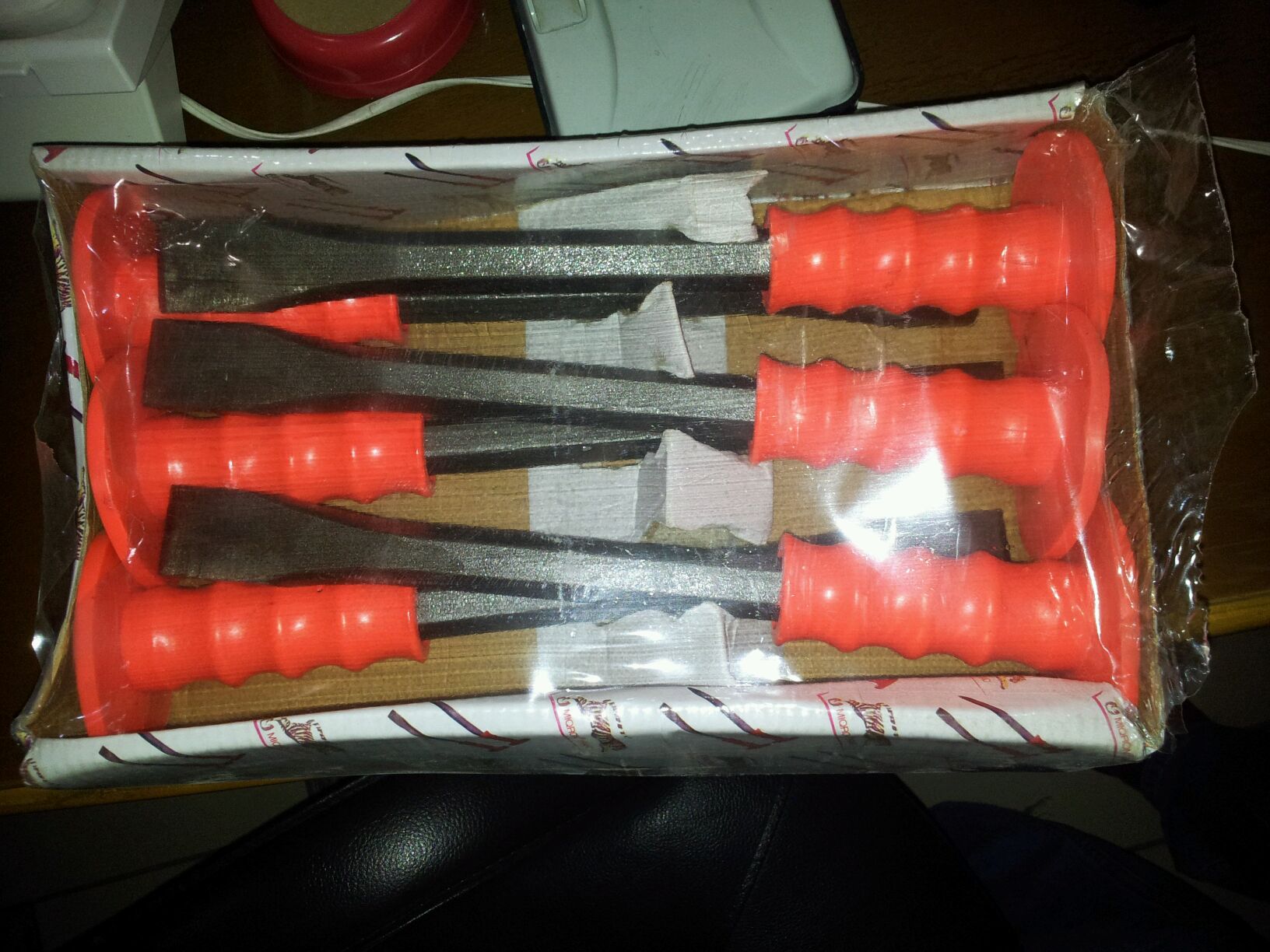 Steel Blade Cold Chisel Set