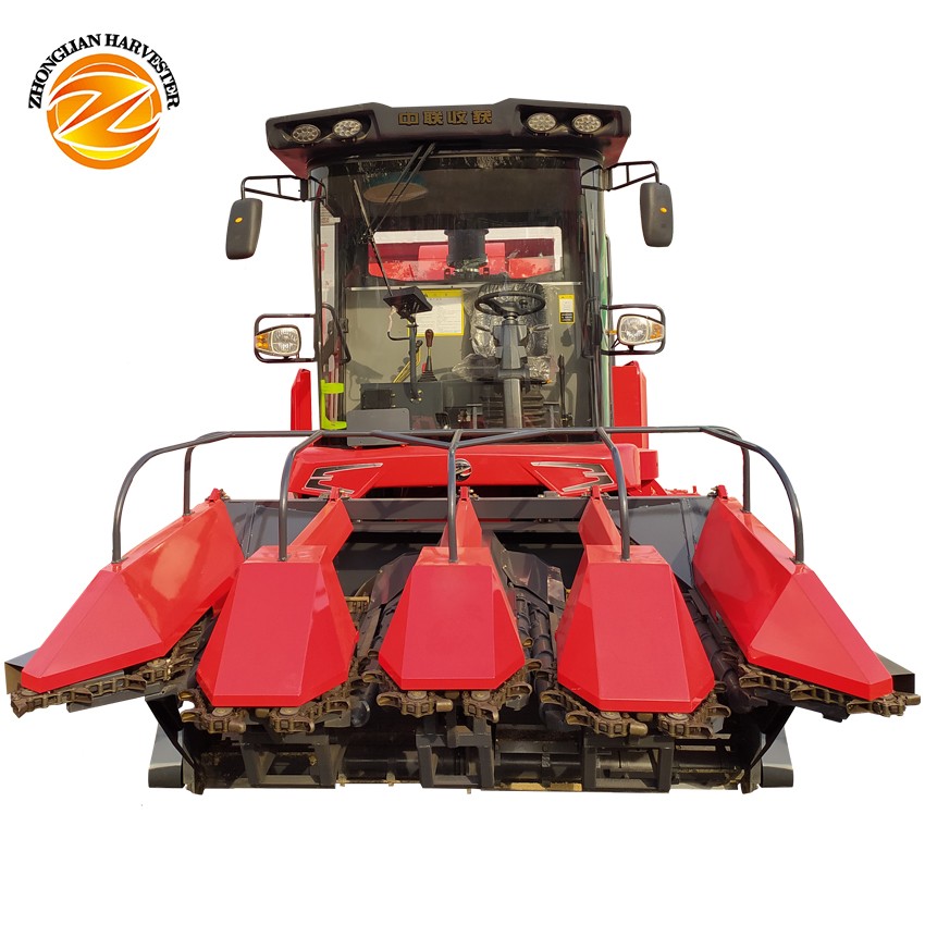 Self-Propelled Four-Row Corn Harvester