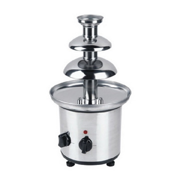 Three-Tier Stainless Steel Chocolate Fountain