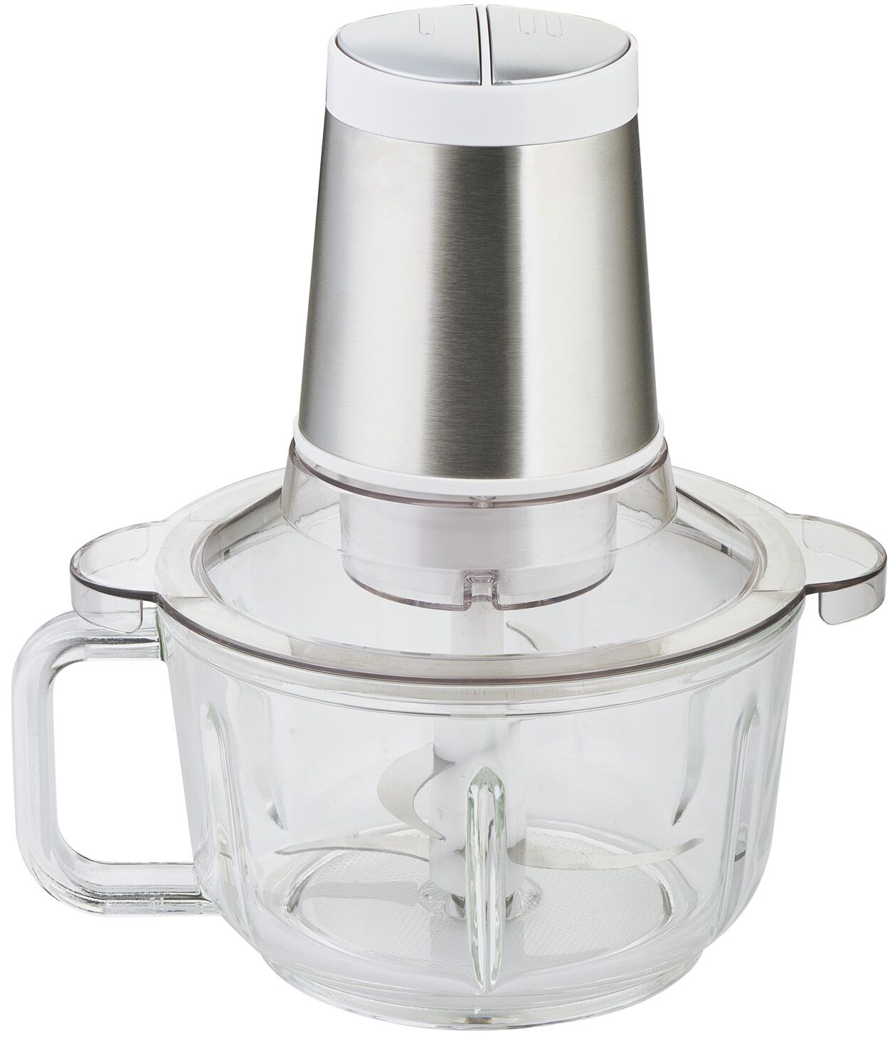 Electric Food Chopper with Glass Bowl