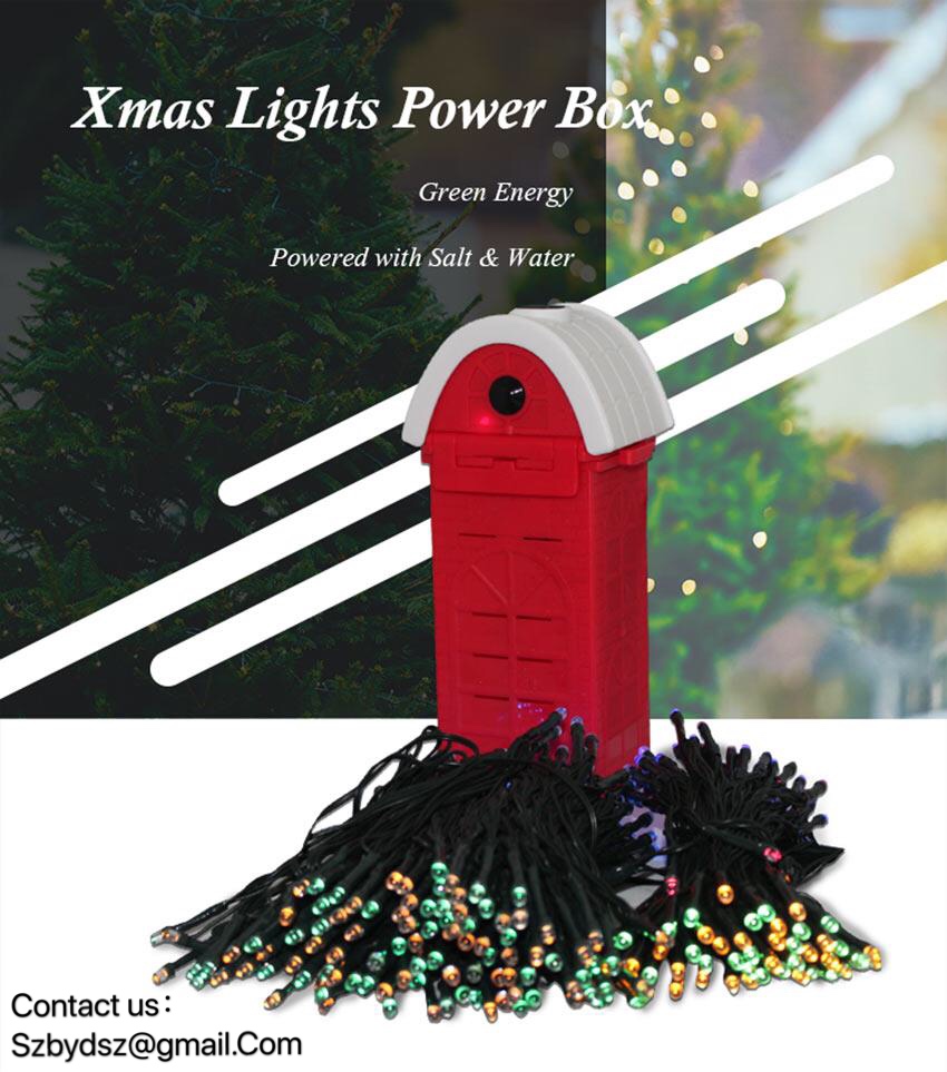 Red House Christmas LED String Lights