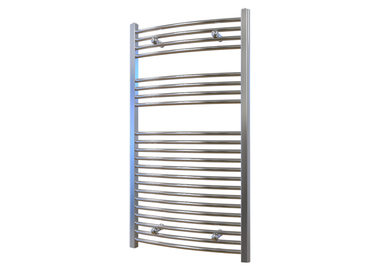 Chrome Plated Hydronic Towel Radiator