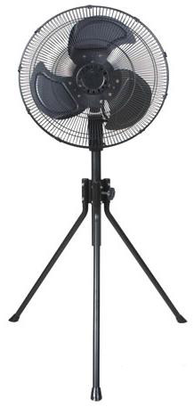 Industrial Pedestal Fan with Metallic Blades