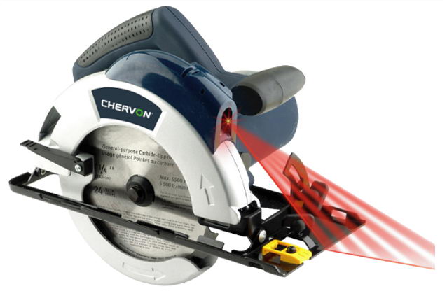 24-Tooth Carbide Circular Saw with Laser Guide
