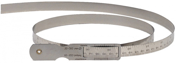 Cylindrical Object Circumference Gauge