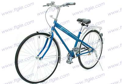 Step-Through Frame City Bicycle