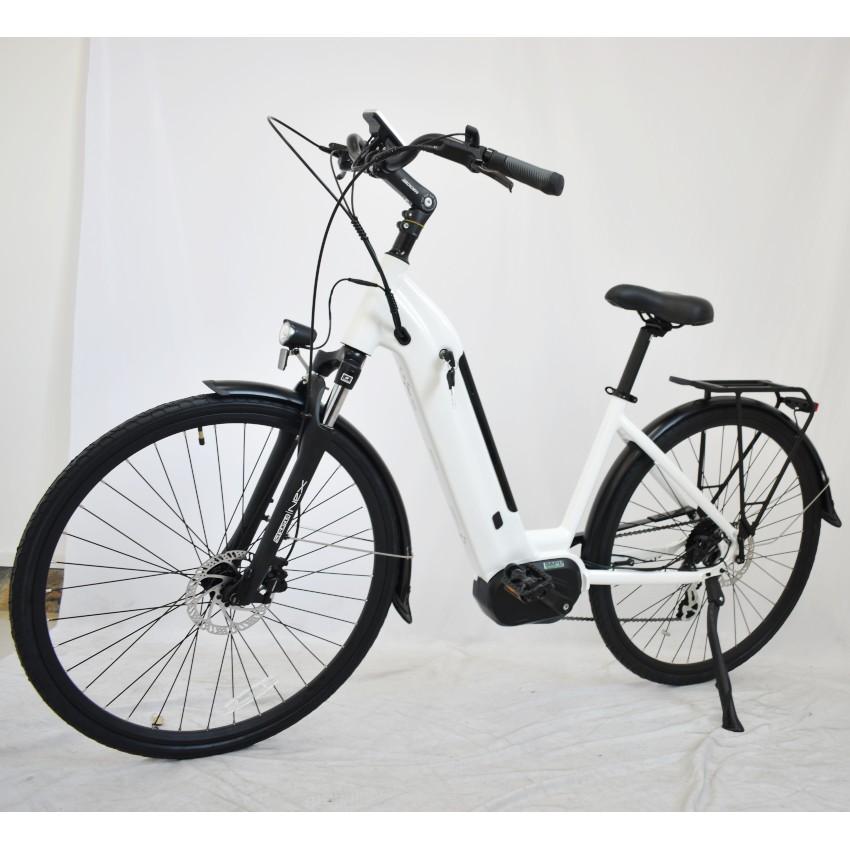Step-Through Frame Electric City Bicycle