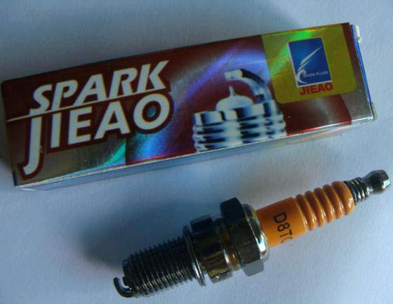 Motorcycle Spark Plug with Platinum Pad