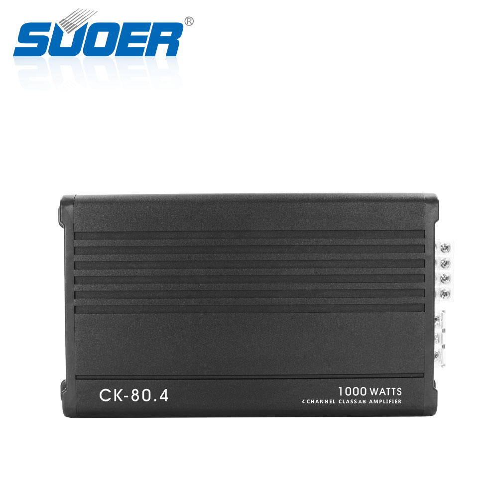 CK-804-E 4 Channels 1000W Class AB Car Amplifier - Image 3