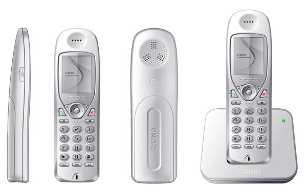 DECT Cordless Phone with Base Station
