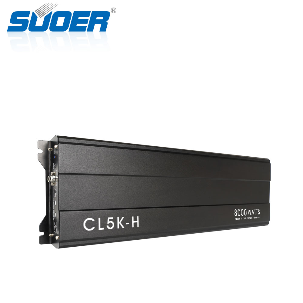 CL-5K Mono Channel 8000W High Power Class D Car Amplifier - Image 2