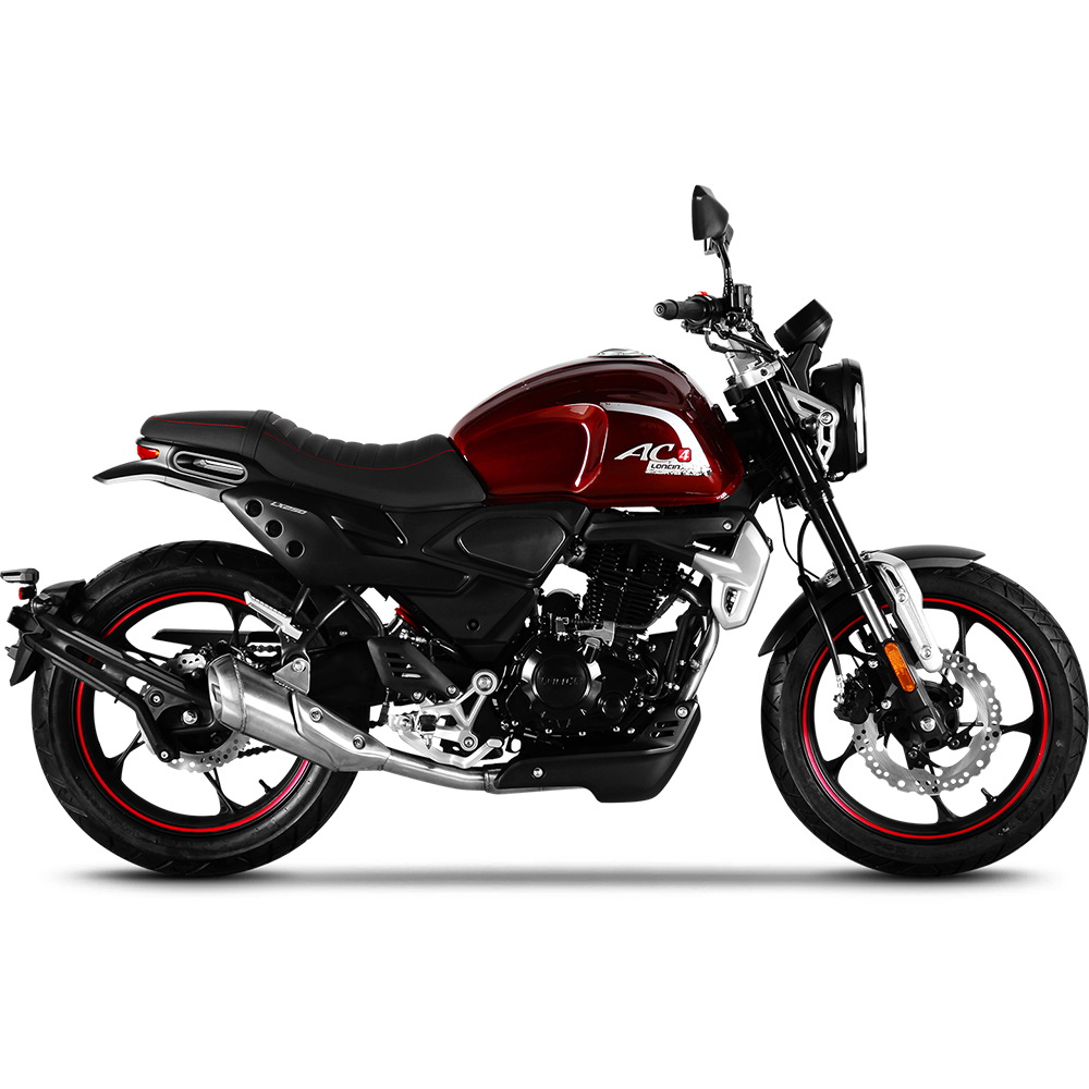 Retro Style Street Motorcycle