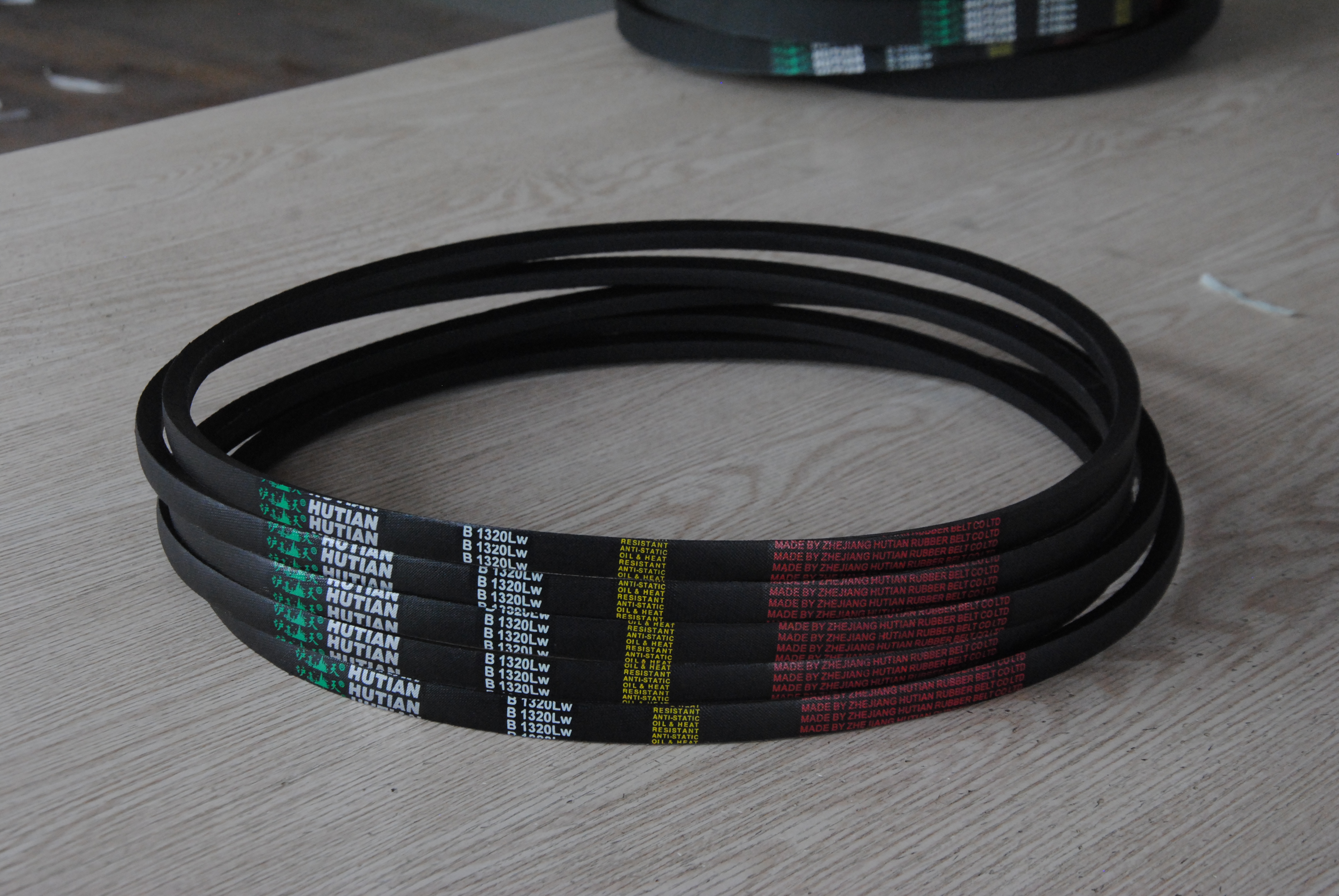 Wrapped V-Belt for Power Transmission