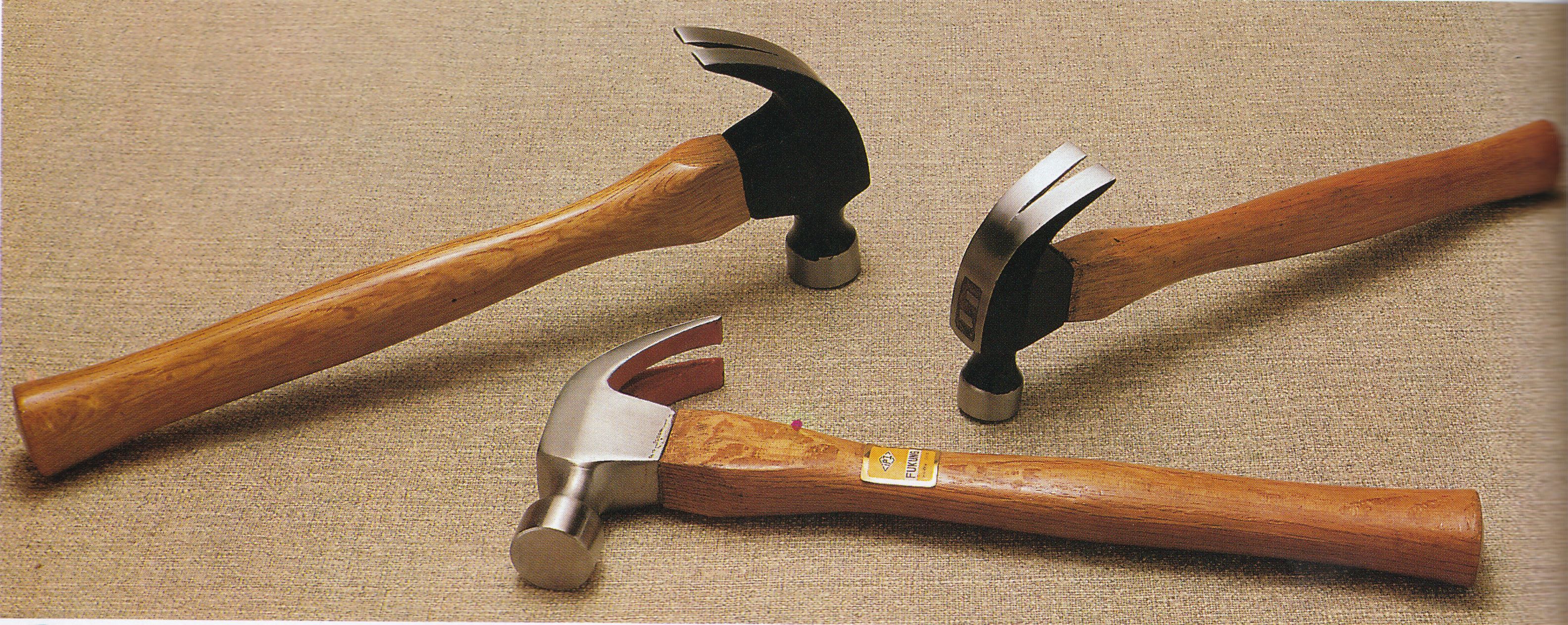 Claw Hammer with Wooden Handle