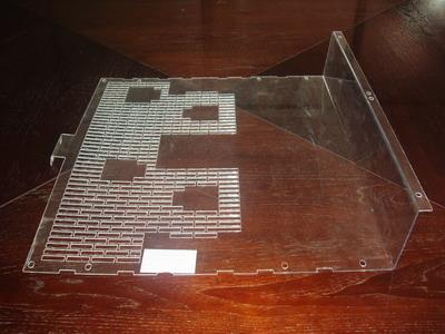 Laser-Cut Acrylic Sheet for Cleaning Machine