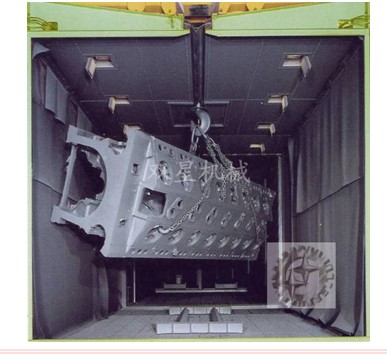 Industrial Parts Cleaning Machine with Hoist System