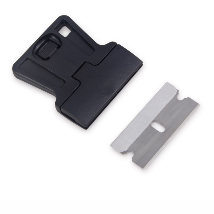 Handheld Residue Scraper with Razor Blade