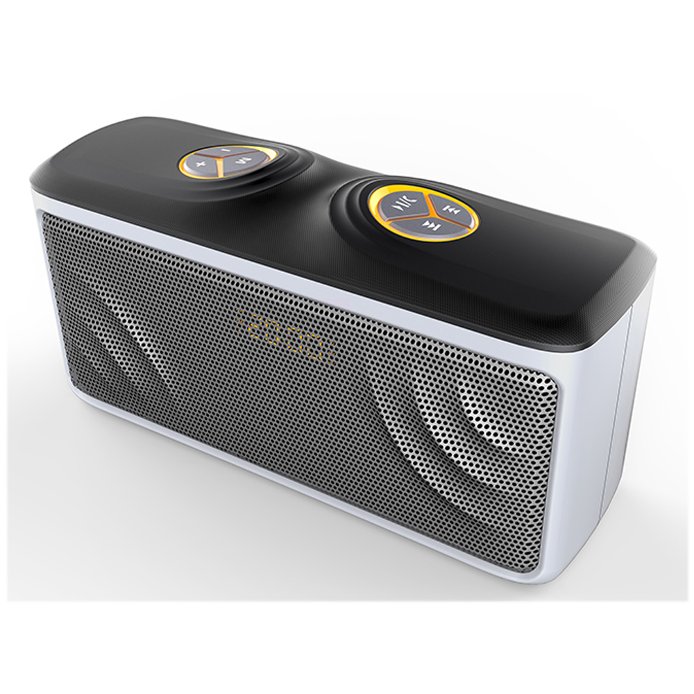 Bluetooth Speaker with Clock Display