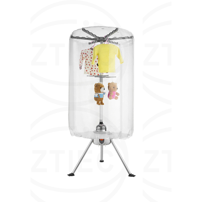 Portable Clothes Dryer with Rotating Rack