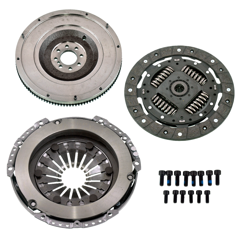 Clutch Kit with Flywheel, Disc, and Pressure Plate