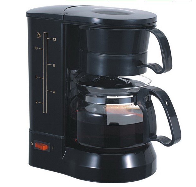 Automatic Drip Coffee Maker with Glass Carafe