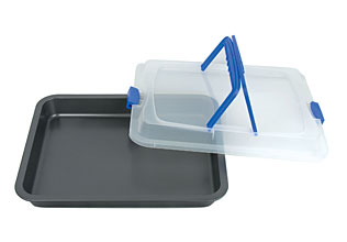 Non-Stick Square Baking Pan with Lid