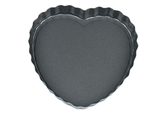 Heart-Shaped Non-Stick Tart Pan
