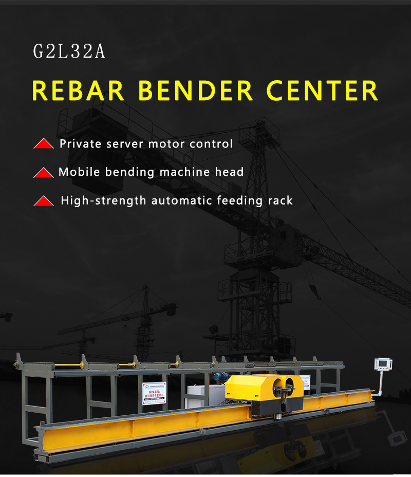 G2L32A Rebar Bender Center overview