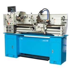 Precision CNC lathe with integrated coolant system and CE certification
