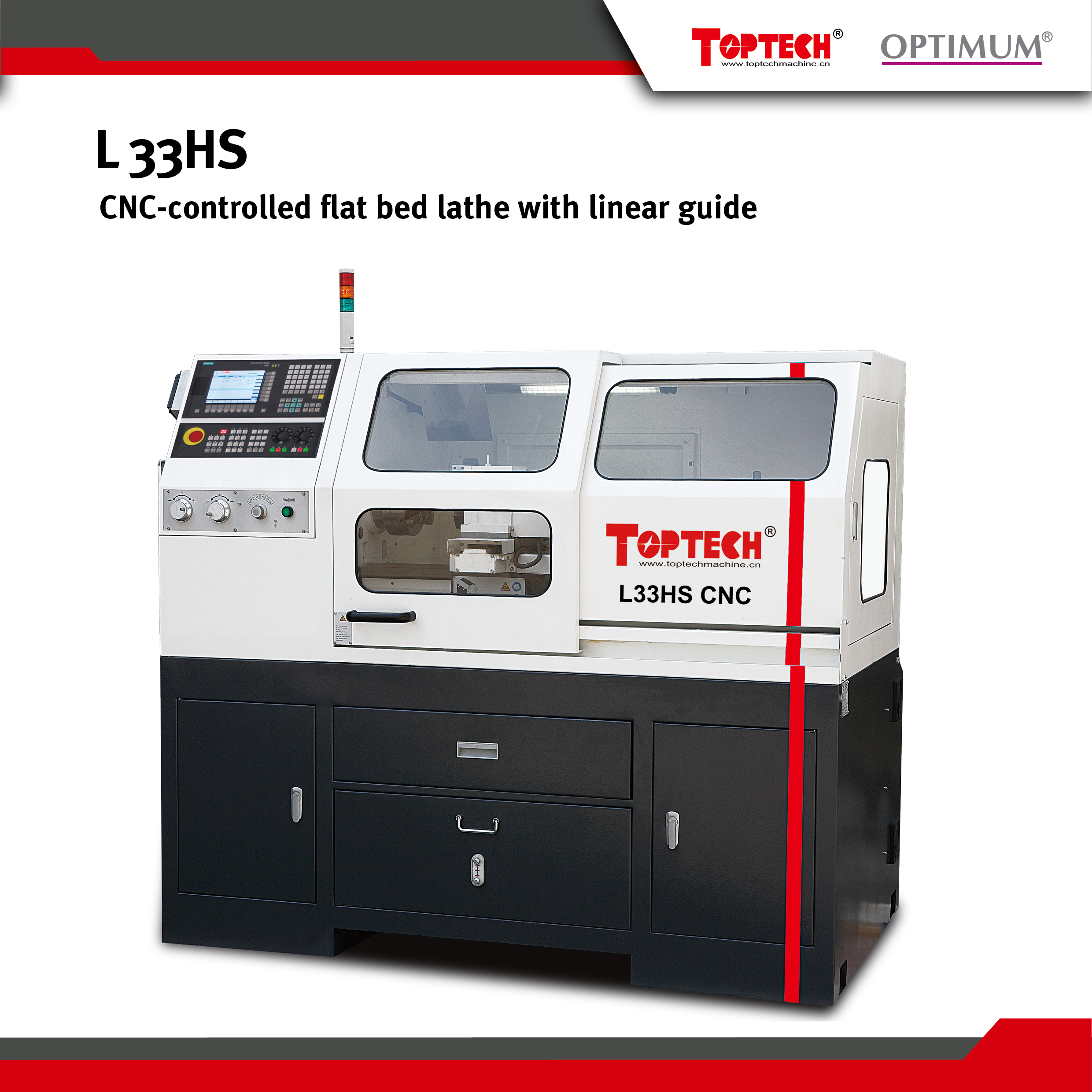 CNC LATHE MACHINE L33HS - Image 3
