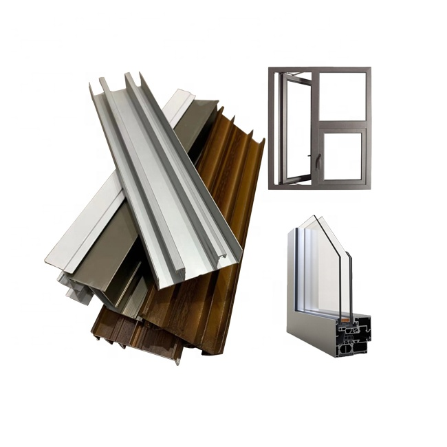 cnc machining aluminum Extrusion Alloy Wardrobe Sliding Aluminum door Profile For Windows - Image 2