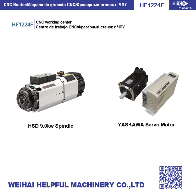 HSD Spindle and Yaskawa Servo Motor