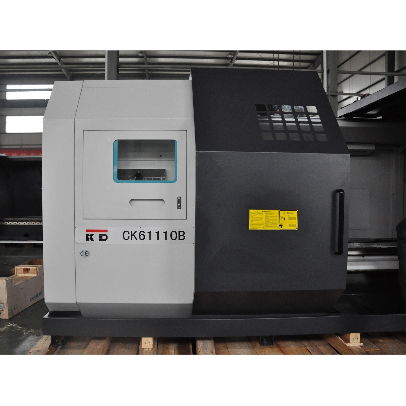 CNC slant bed lathe CK61110B - Image 2