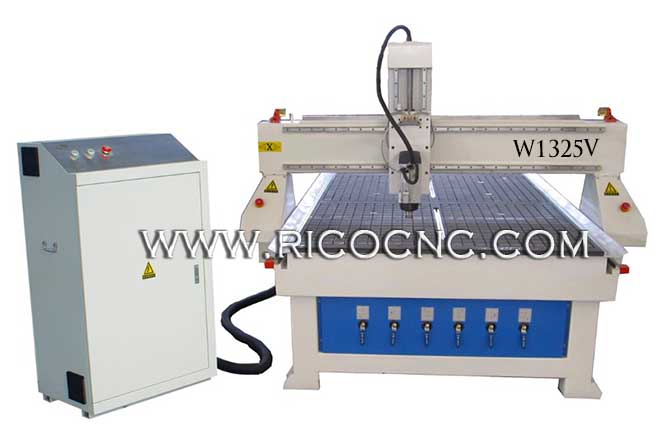 CNC Router with Vacuum Table for MDF Cutting