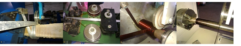CNC Winding Machine in operation