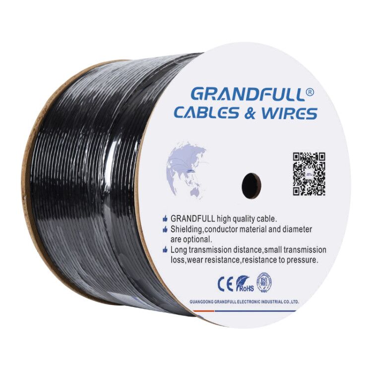 Coaxial Cable with 2C Power Cable