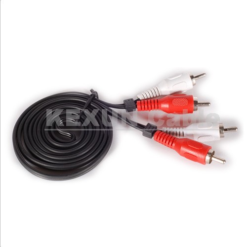 Coaxial Audio Cable with RCA Connectors