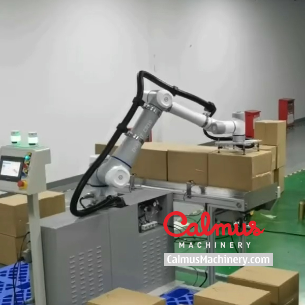 Collaborative Palletizing Robot for Automated Packaging