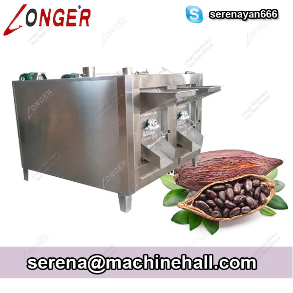 Cocoa Bean Roasting and Drying Machine