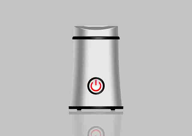 Electric Coffee Grinder with Safety Switch