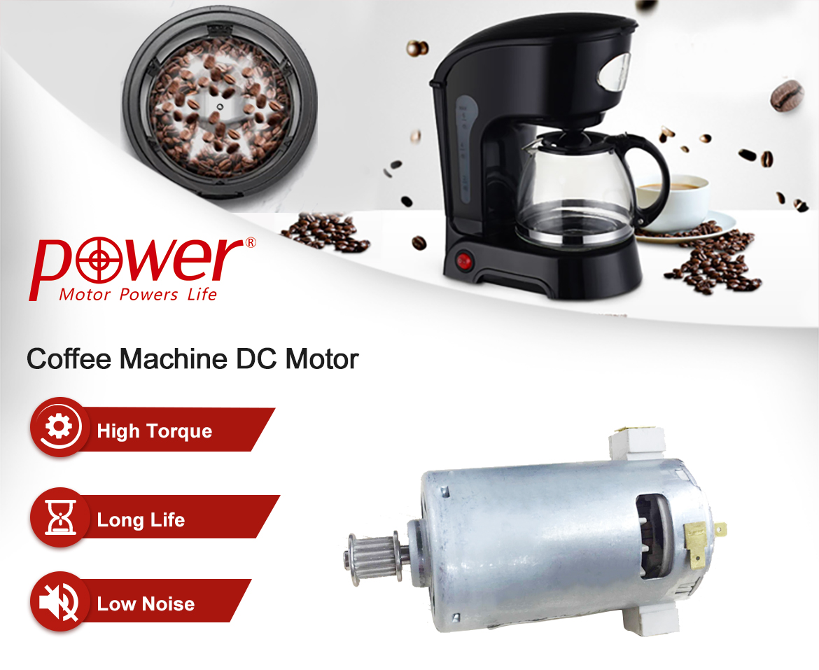 DC Motor for Coffee Machines