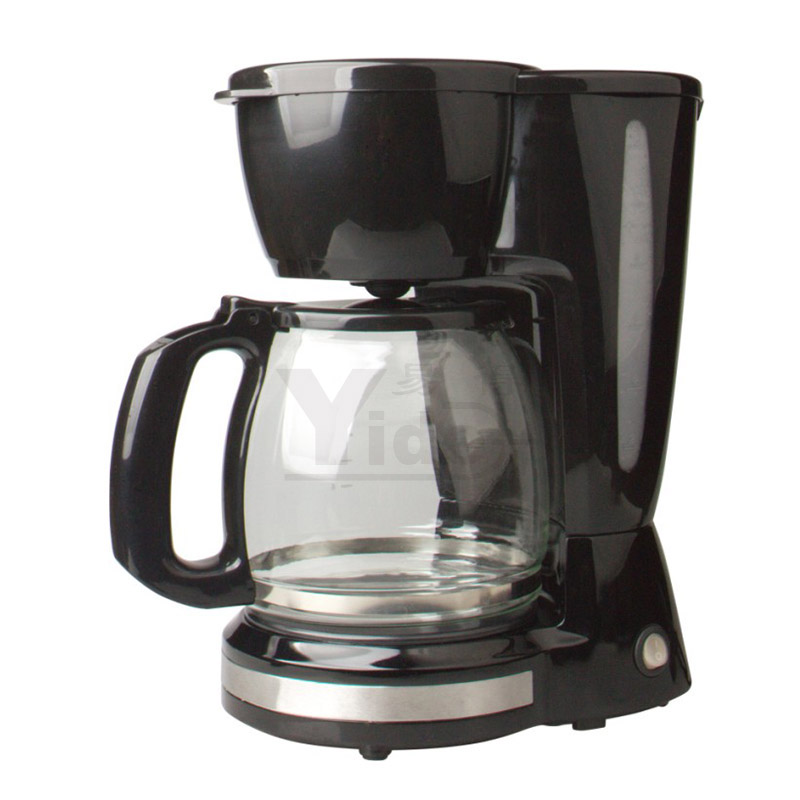 Electric Drip Coffee Maker with Glass Carafe