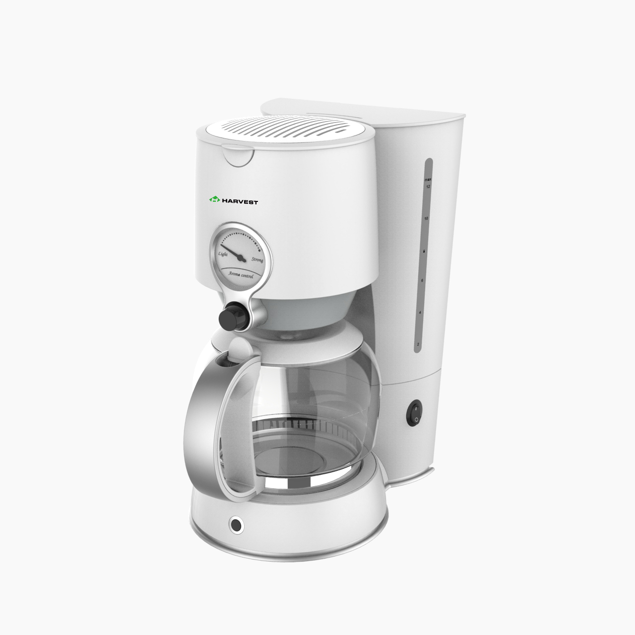 Electric Drip Coffee Maker with Aroma Control